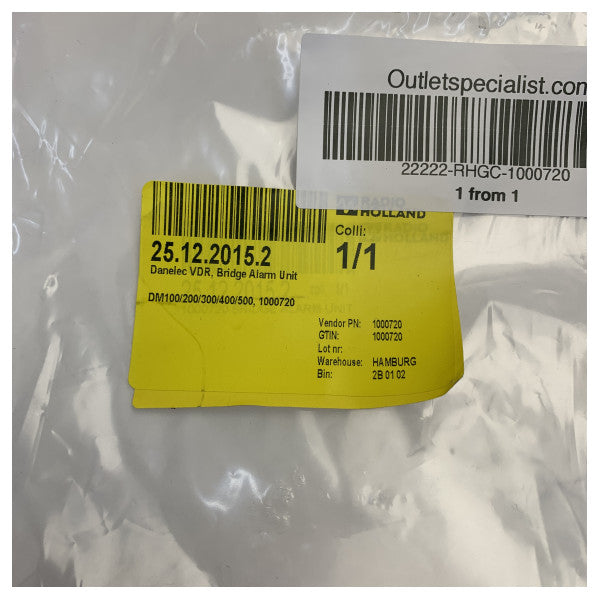 Danelec Marine Rejestrator Danych Z Rejsu Jednostka Alarmowa Mostka - 1000720