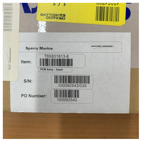 Sperry PCB Assembly Input Board for Navigation Systems T65801813-8