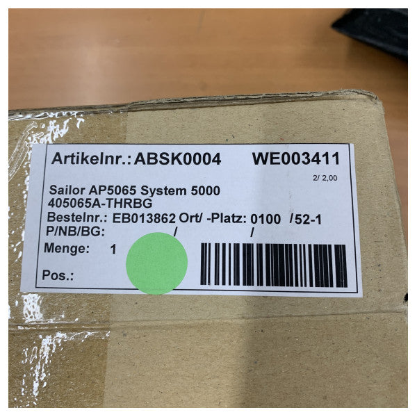 Panel za alarm za nevolju mornara AP5065 za TT-3000E - 405065A