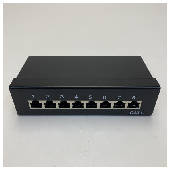 Goobay 96105 CAT 6 Patch Panel - Mini/Uffiċċju - 8 Port