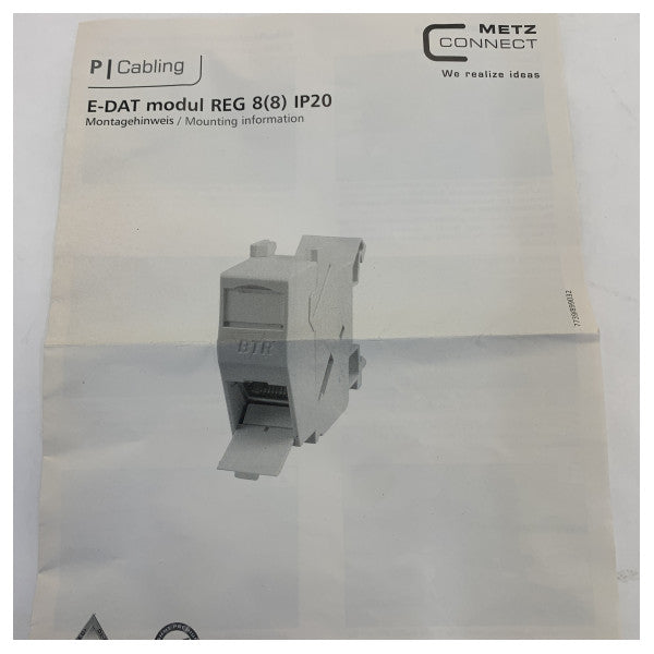 Універсальний модуль даних IP20 DIN-рейки для морських контрольних панелей та розподілу сигналів