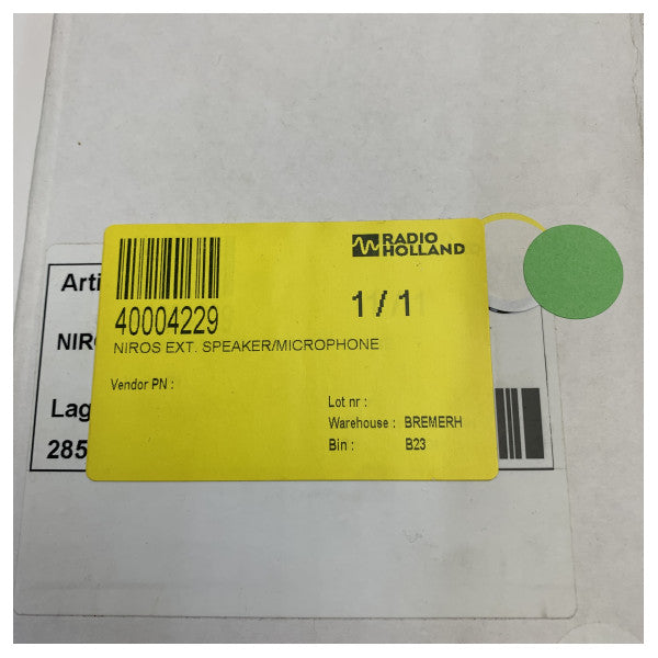 Niros 56.822 Handheld für TRX1012 Handheld VHF