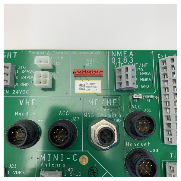 Sailor Cobham GMDSS forbindelse tavle - S-57-130999