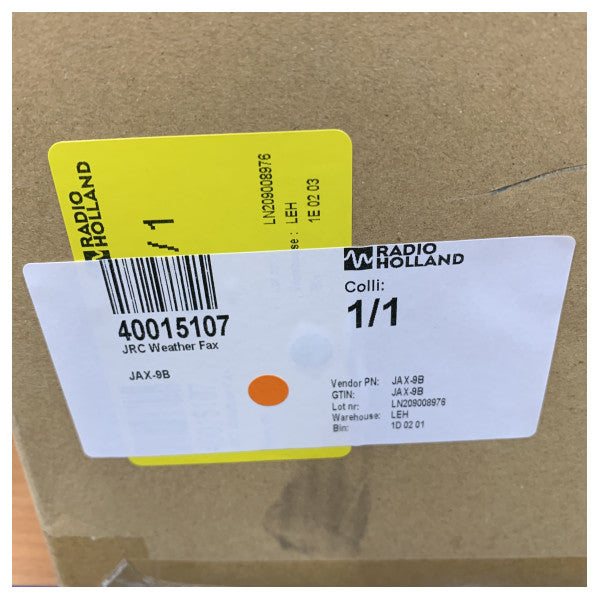 Receptor de fax meteorológico marino JRC JAX-9B con impresora