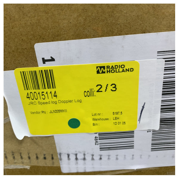 JRC JLN-205 MK2 マリン ドップラー スピード ログ システム