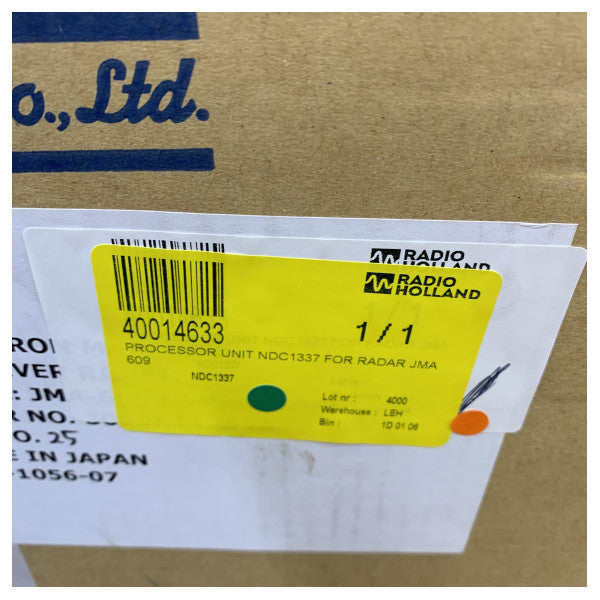 JRC Marine Radar Processor Unit NDC 1337 Compatible with JMA 609 River Radar