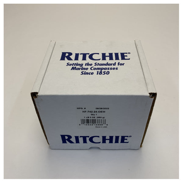 Ritchie Helmsman Bygget Inn Kompass Svart - HF-742 24V