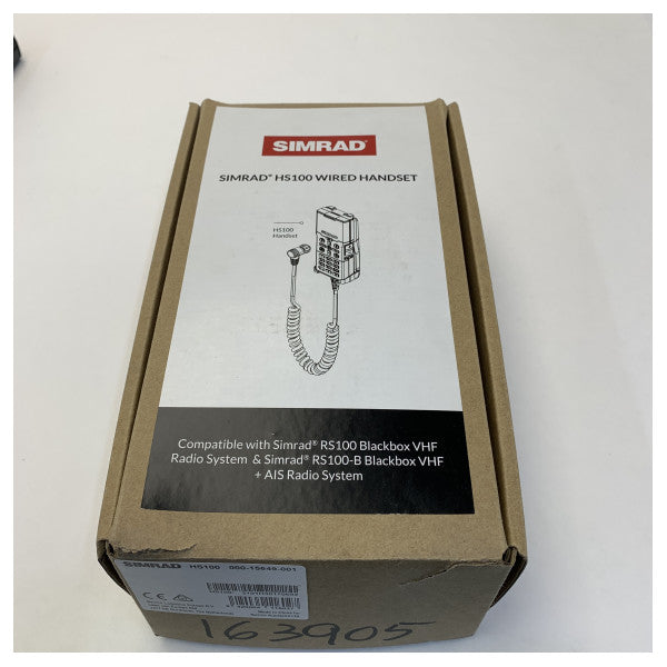 Simrad HS100 Kablet håndsett for RS100 VHF-system - 000-15649-001
