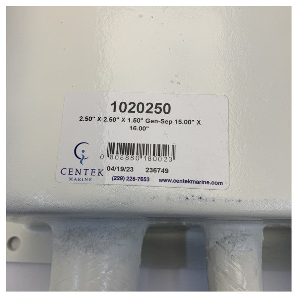 Centek 1020250 eżost - separatur ta' ilma 2.5 - 1.5 pulzieri