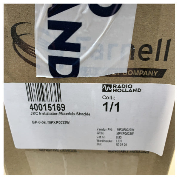 JRC BP-0-58 Bronze sjækel Marine Hardware MPXP0023W