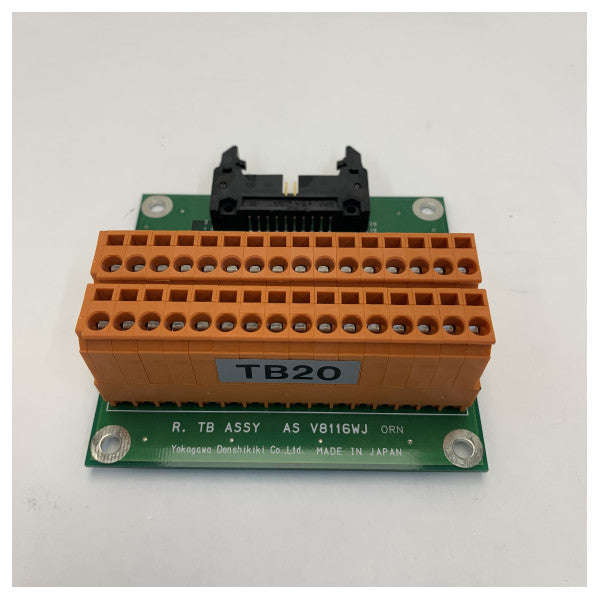 Yokogawa V8116WJ Gyro Compass Repeater Resistor Terminal Board