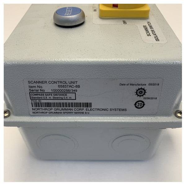 Sperry Marine S-Band Radar Scanner Control Unit - 65837AE