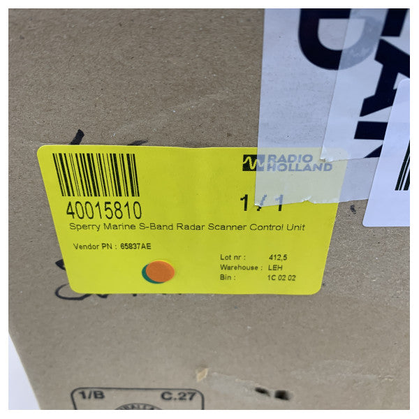 Sperry Marine S-Band Radar Scanner Control Unit - 65837AE