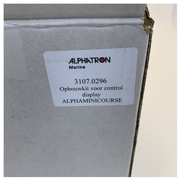 Kit de montaje en superficie Alphatron Alphaminicourse para Control Display 3107.0296