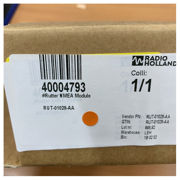 Modulo di ingresso NMEA Rutter 8 ingressi VDR/S-VDR - RUT-01029-AA