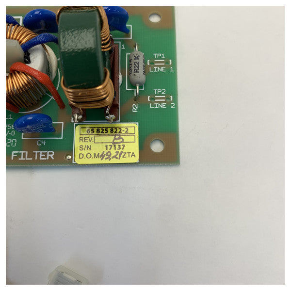 Sperry Marine T65825822-2 Pääsyöttösuodatin PCB