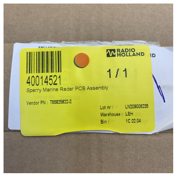 Sperry Marine T65825822-2 Pääsyöttösuodatin PCB