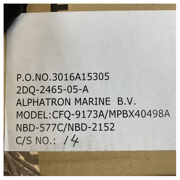 JRC NBD-2150 Strømforsyning for JSS-2150/2250/2500 MF/HF-systemer