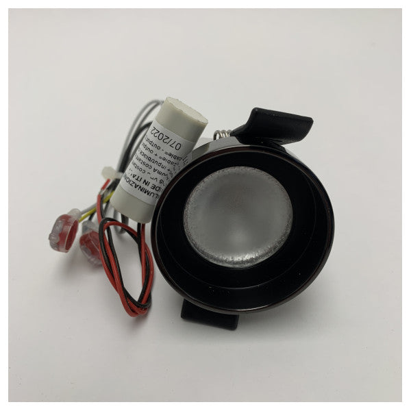 BCM Marine LED Spot Light 4W 3000K IP65 водоустойчив черен компактен външен осветител - Z-3393/R4W-50/8