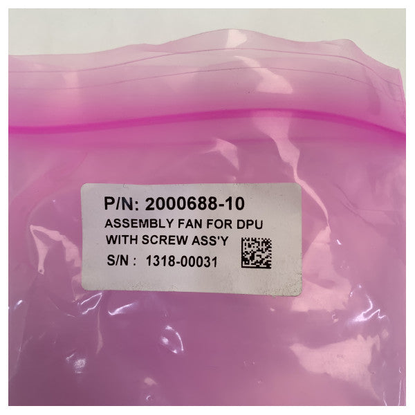 Ventilador de refrigeración DPU Danelec VDR 2000688