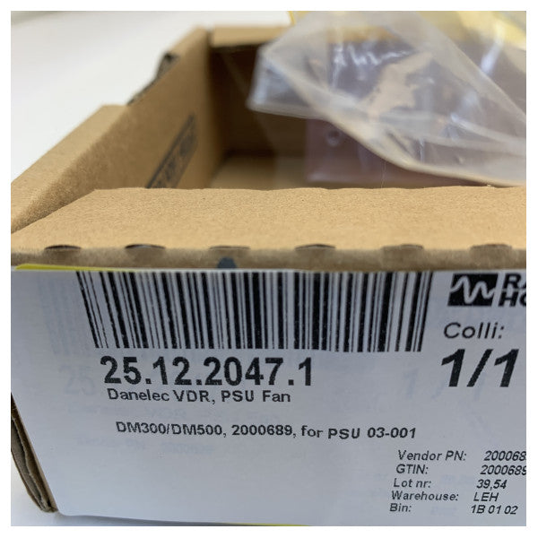Danelec VDR Cooling Fan for PSU 03-001 2000689