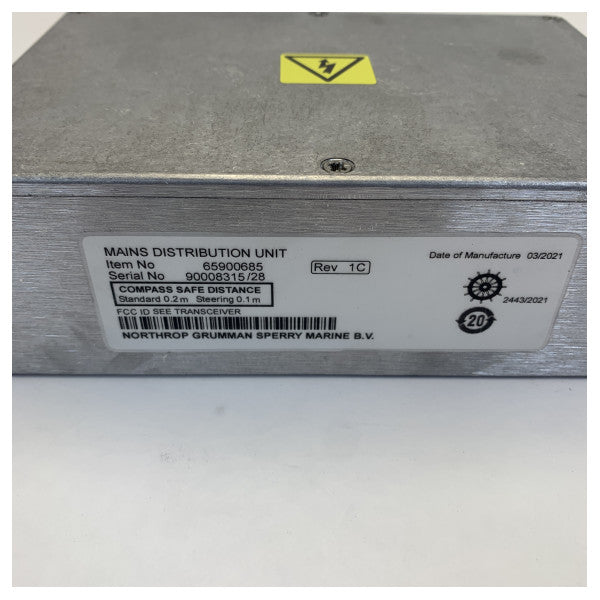 Sperry Marine Main Distribution Box Assembly 65900685