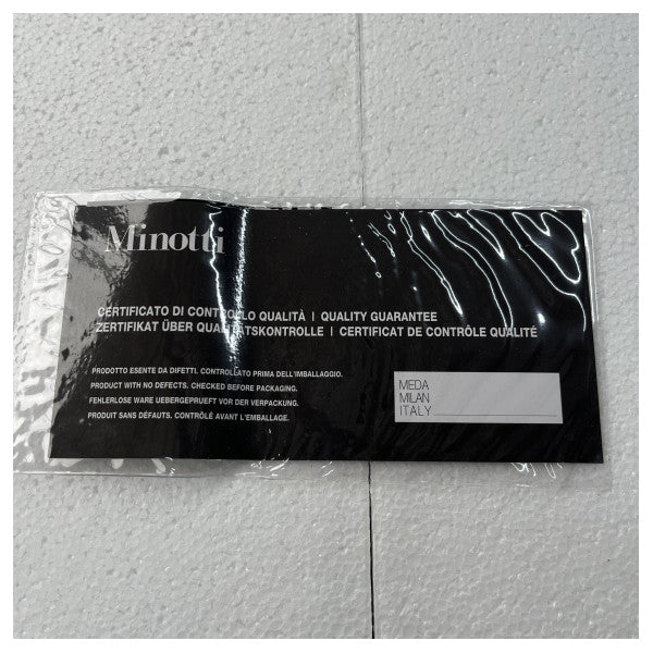 Minotti Bangle coffee table round 110 cm brons