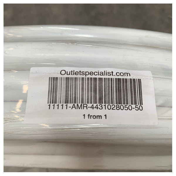 Hep20 28 mm joustava pikaliitinletku pituus 50 metriä valkoinen - 4431028050