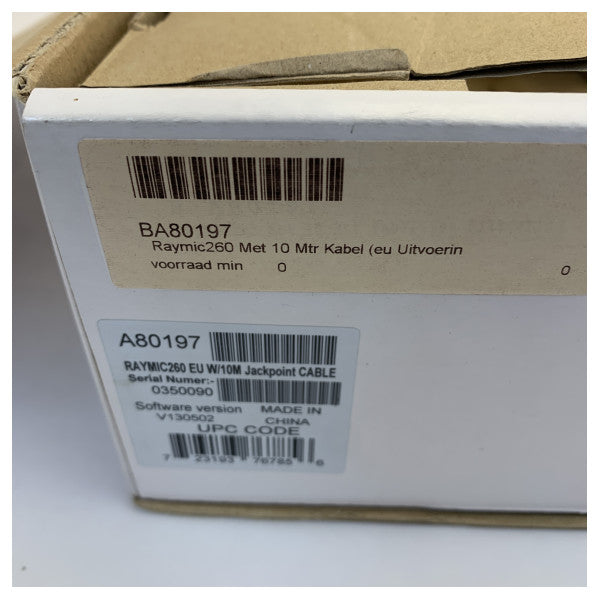 Raymarine A80197 RayMic 260 EU 2-й станційний комплект, портативний пристрій та динамік