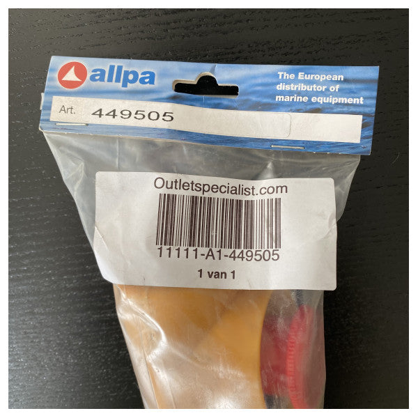 Allpa оранжево електрическо кабелно дистанционно управление 449505