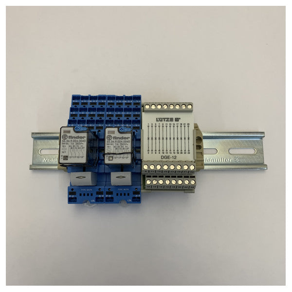 Sperry Marine 055617 Styrlager Skena Montering för Elektrisk Relä