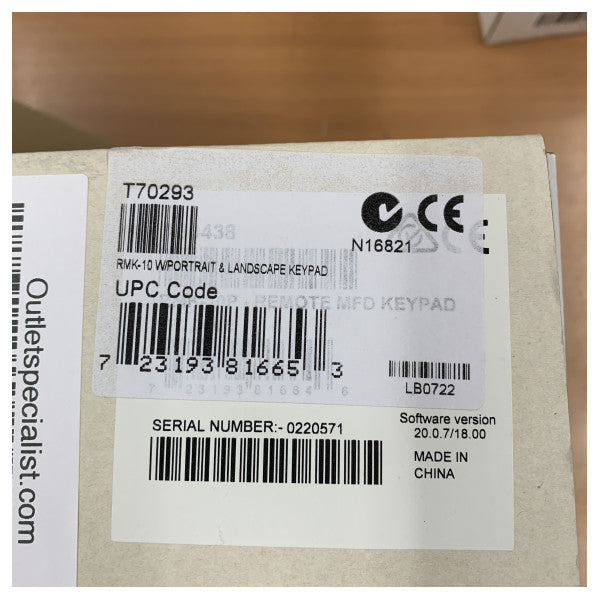 Raymarine T70293 RMK-10 Chartplotter | MFD Controller Panel