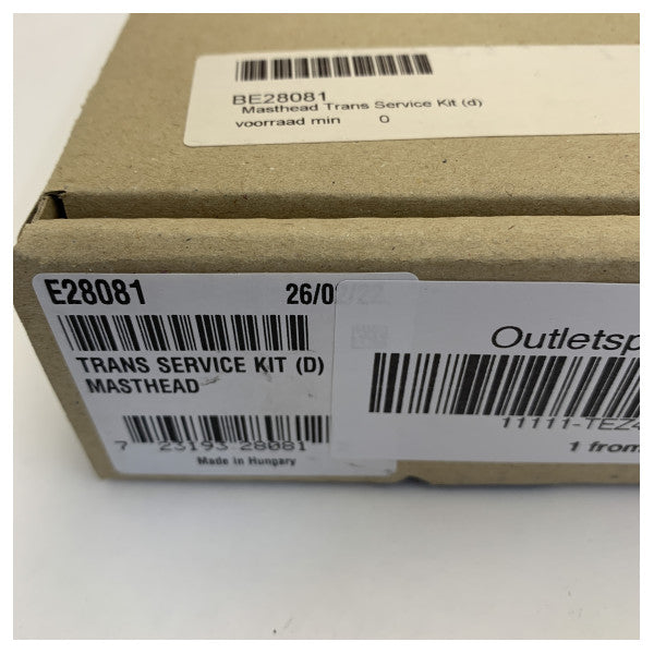 Raymarine E28081 ST50/60 Masttop Reparasjonssett for Gammel Versjon