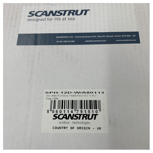 Scanstrut SPH-12D Helm Pod for 12 tommers kartplotter