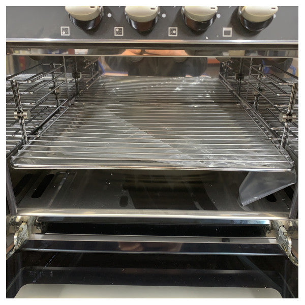 CAN SB CU3000 Kocioł gazowy z 3 palnikami i piekarnikiem ze stali nierdzewnej