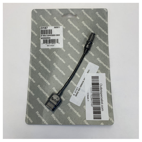 Перехідний кабель Raymarine ST-30-40-60-80 до чоловічого ST-50 - D187