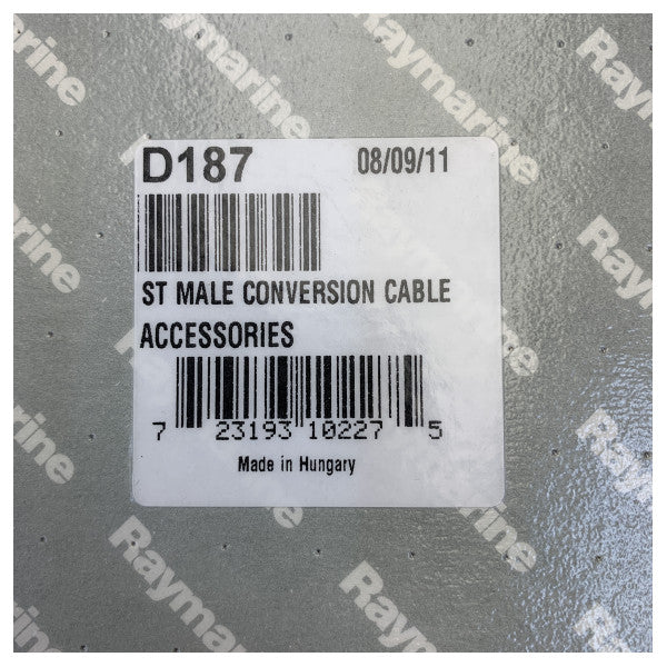 Перехідний кабель Raymarine ST-30-40-60-80 до чоловічого ST-50 - D187