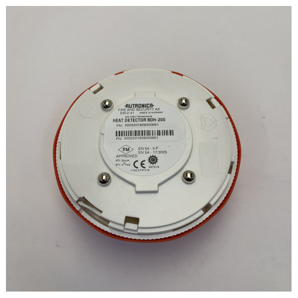 Autronica Detektor topline glava BD-200 IP44D - 116-BDH-200