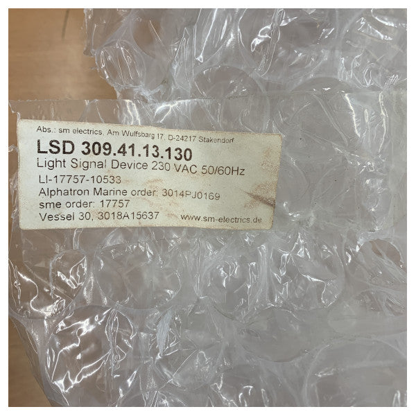 Συσκευή Φωτεινής Σήμανσης SM Electrics LSD 309.41.13.130