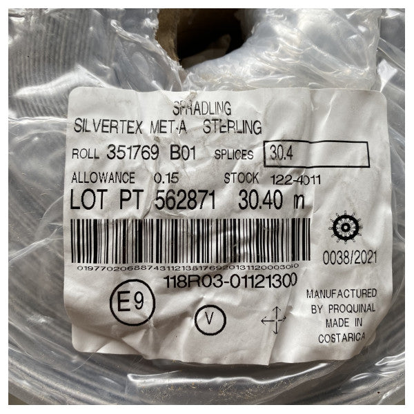 Рулон Silvertex MET-A Sterling високоякісна оббивка 30.40M - 122-4011 17-1500 TPX