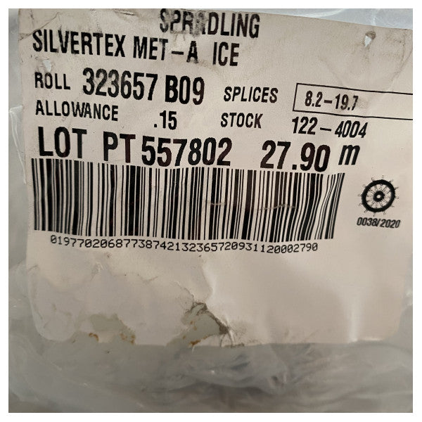 Spradling Silvertex avec un revêtement de glace 28 mètres