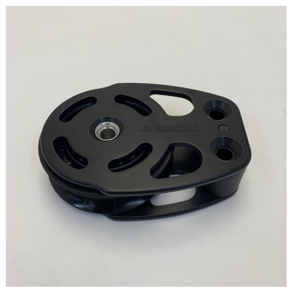 Harken ESP 75 mm Aluminium svartbelagt fotblokk - 6092NP