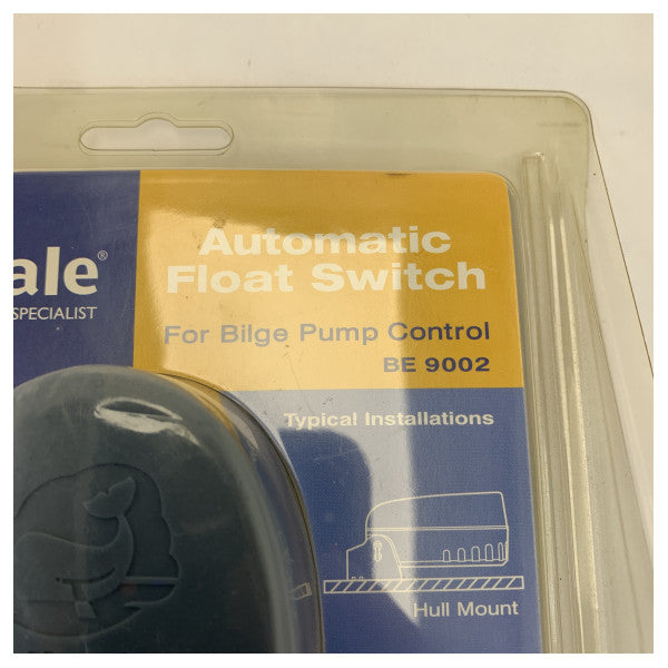 Valasautomaattinen kellukytkin bilgepumpuille - BE9002