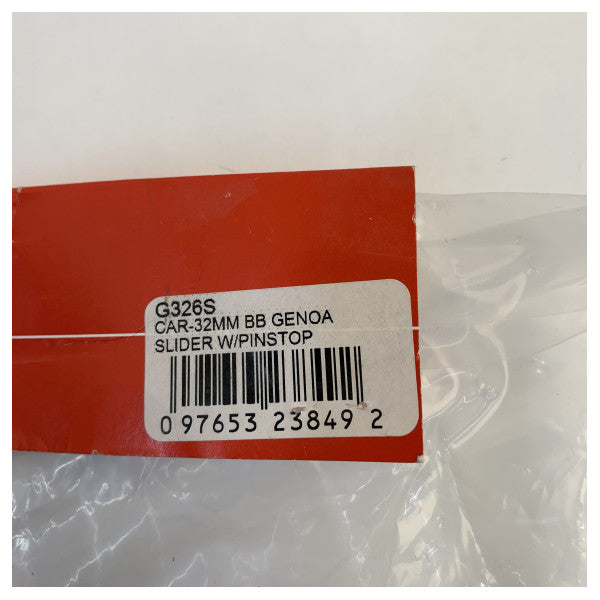 Carrello per Genua Harken 32 mm Big Boat High-Load Pinstop - G326S
