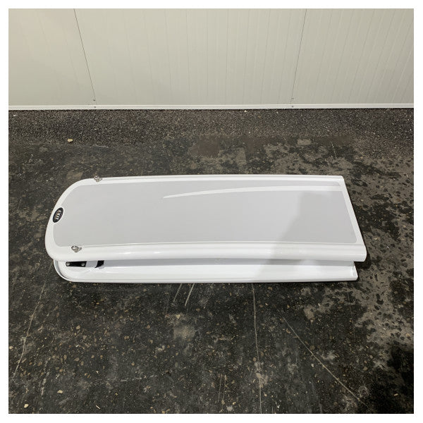 Saída Carbon Calipso Passarela Dobrável de Carbono 2,16M Branca Revestida - 750052