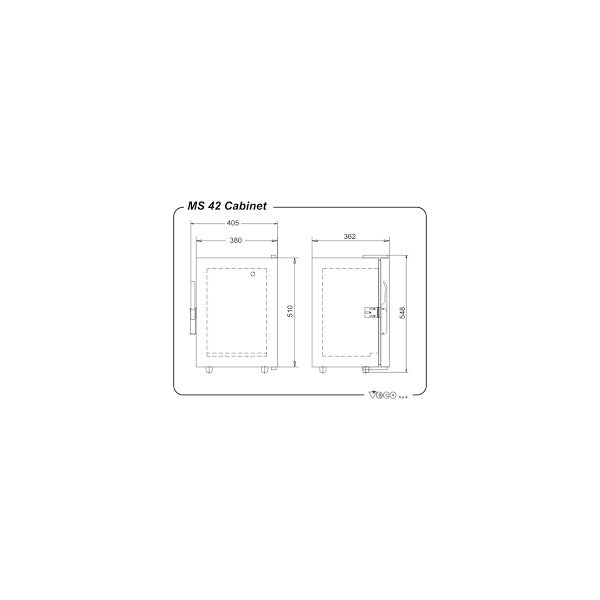 Veco Frigoboat MS42IN Stainless Steel Refrigerator 12V - G5214512