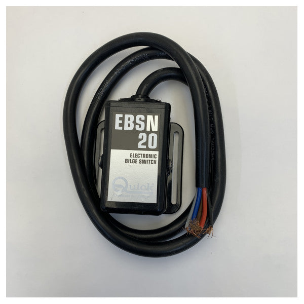 Interruptor de Bomba de Porão Elétrica EBSN20 Rápido Preto 20A