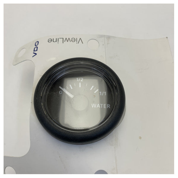 VDO Veratron ViewLine Jauge de niveau de réservoir d'eau douce 3-180 Ohm - 12/24V - A2C53418136