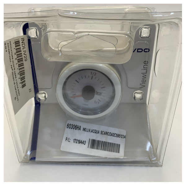 VDO Veratron ViewLine Чорний індикатор рівня водяного резервуара 12/24V 4-20mA - A2C59512343