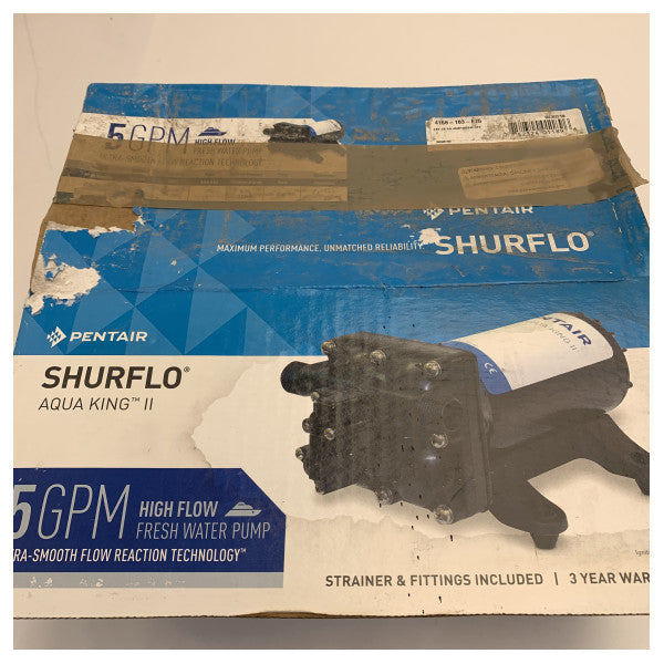 Shurflo Aqua King II Supreme 19L/min 24V Makeavesipumppujärjestelmä
